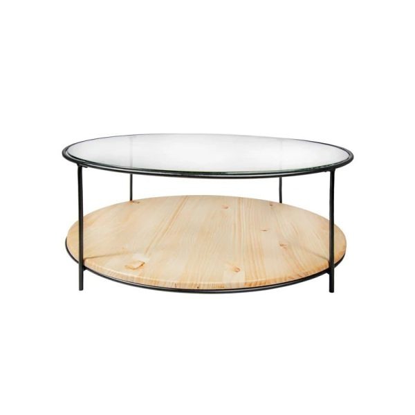 Mesa De Centro Dos Niveles Estilo industrial / Fabricación Bukur. - Imagen 3