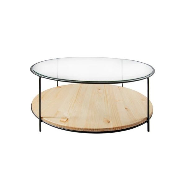 Mesa De Centro Dos Niveles Estilo industrial / Fabricación Bukur.