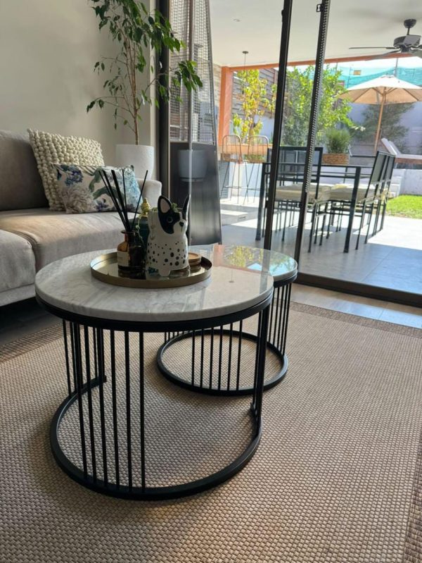 Mesa De Centro Dúo BC104 /Fabricación Bukur