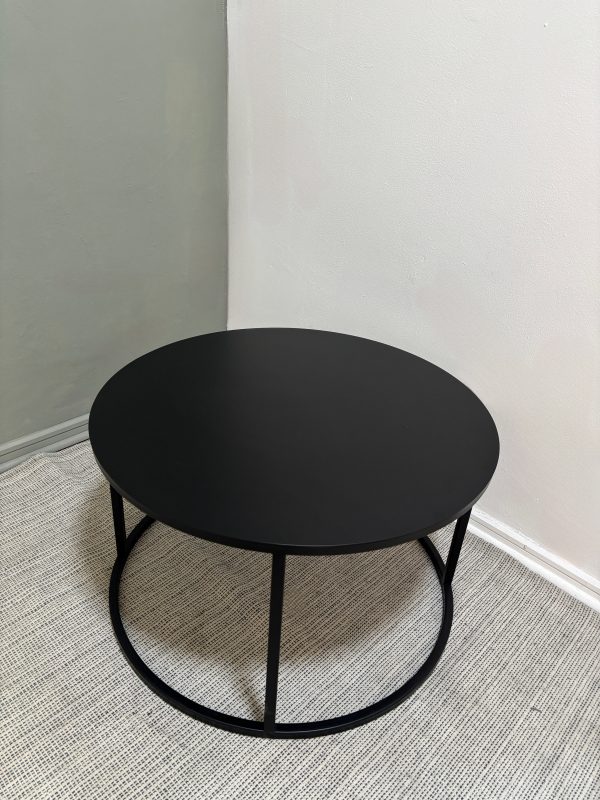Mesa de Centro Circular Metal/ Fabricación Bukur - Imagen 2