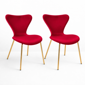 Pack 2 Silla Corazón / Importación Bukur